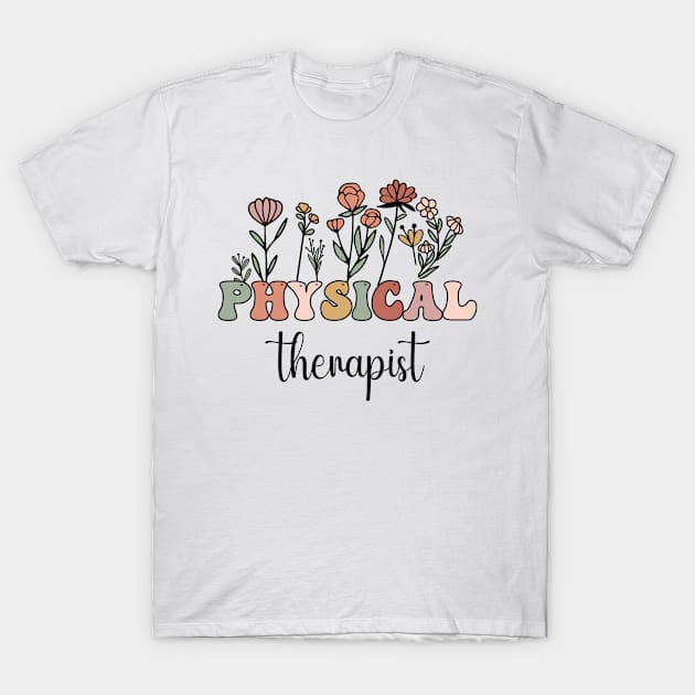 Physical Therapist T-Shirt by mikevdv2001